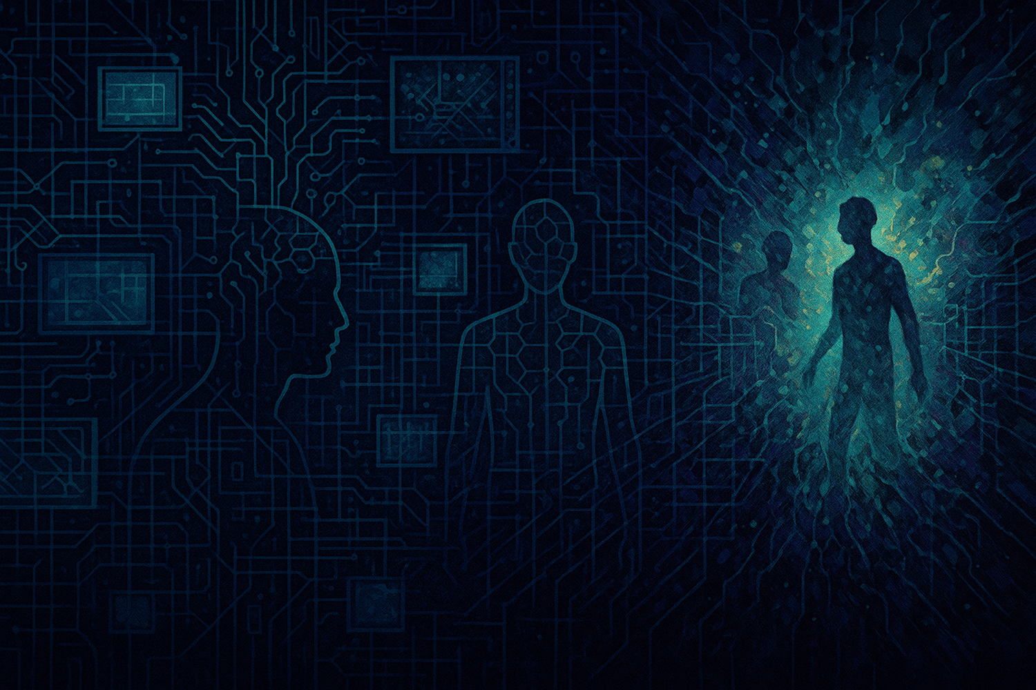 Abstract representation of the matrix of mind control